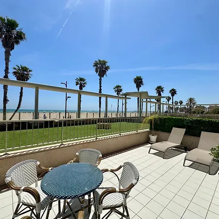 Daire Reinapart Patacona Beachfront Seaview *